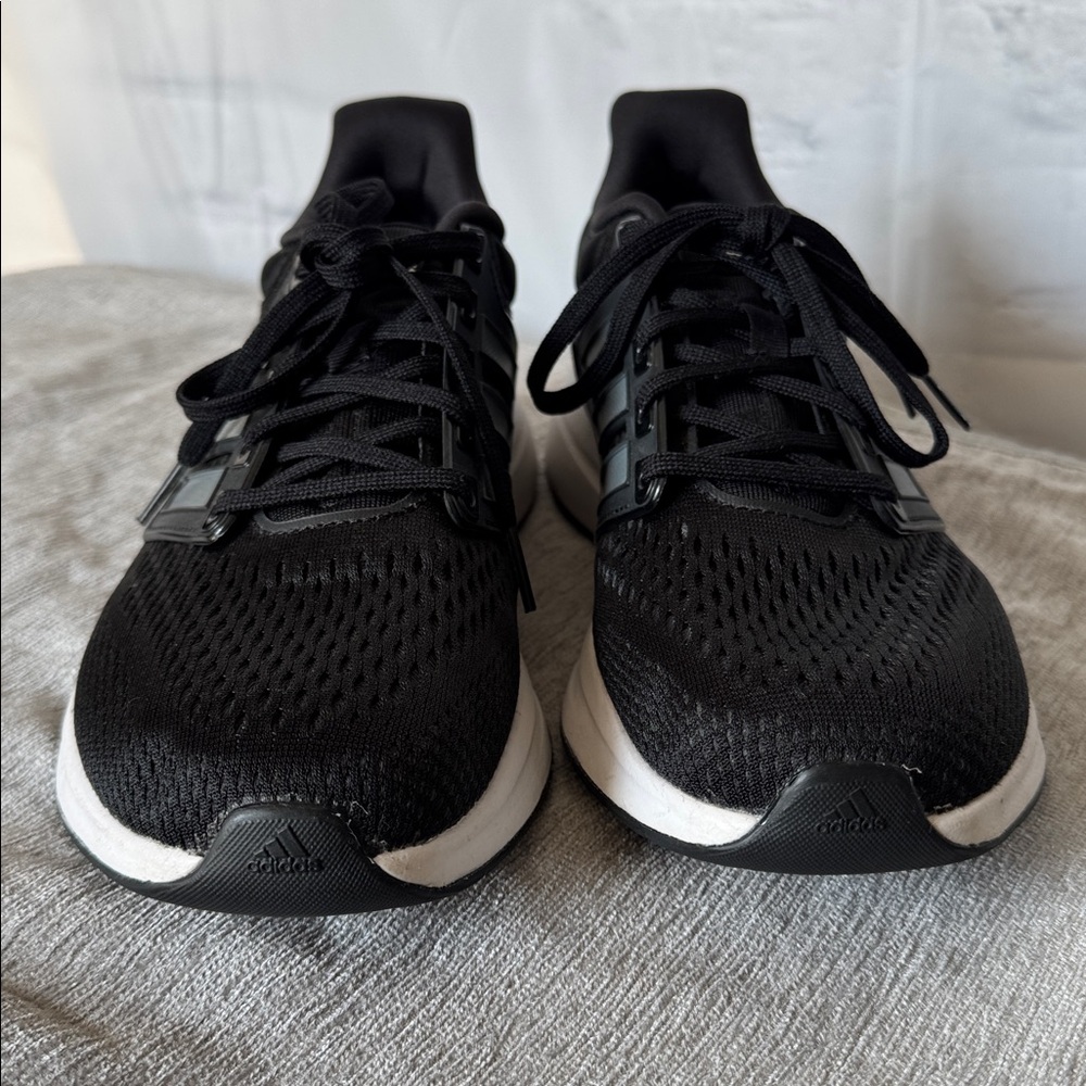 ADIDAS EQ21 RUN RUNNING SHOES Men’s 8-1/2 
Like New - Picture 5 of 12